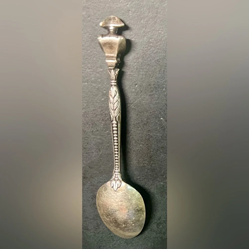Vintage Collectible Souvenir Spoon featuring Napoleon Bonaparte & PARIS engraved